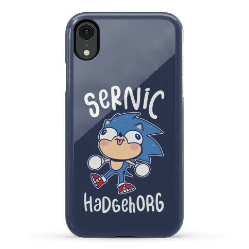 Derpy Sonic Sernic Hadgehorg Phone Case